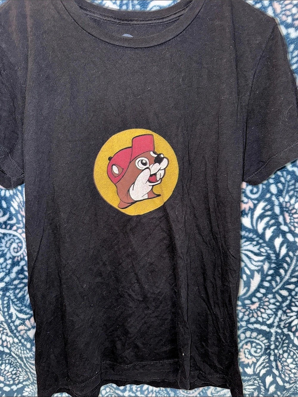 Buc-ee's Peace Love Buc-ee's T-Shirt Black Size Medium